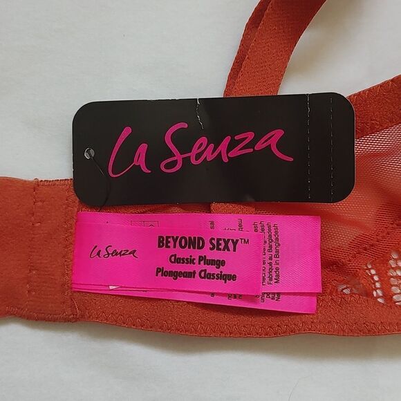 New With Tag La Senza Size 32DDD Beyond Sexy Classic Plunge Push Up Bra - Picture 10 of 13